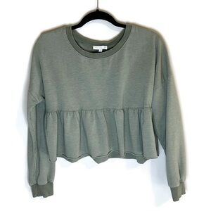 don't ask why | Women's Green Crop Sweater OS (EUC)